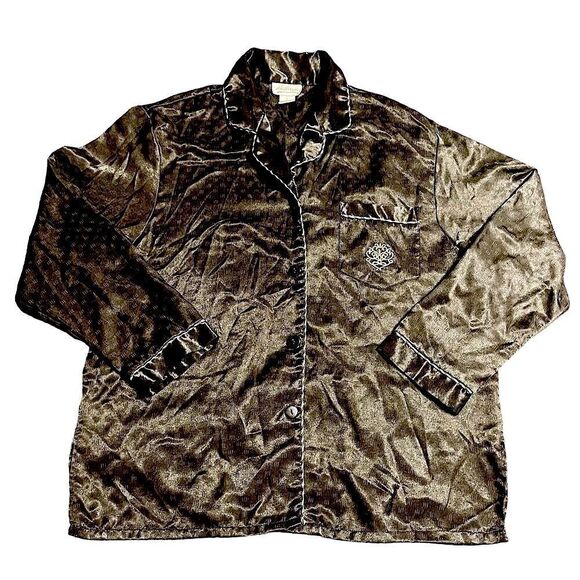 Kathryn Black Silky Pajamas - Picture 1 of 10